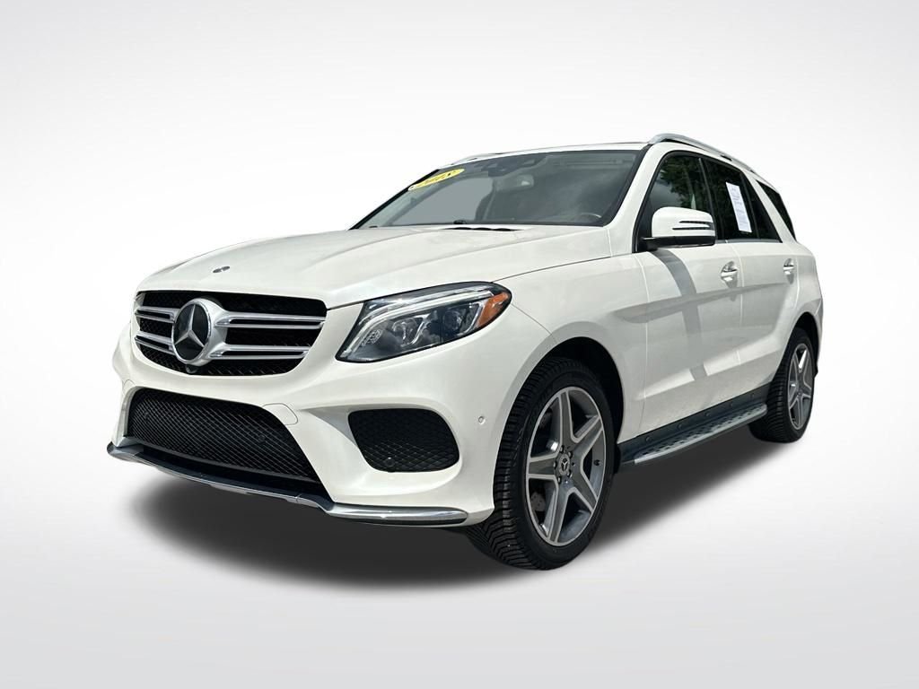Used 2018 White Mercedes-Benz GLE 350 image 2