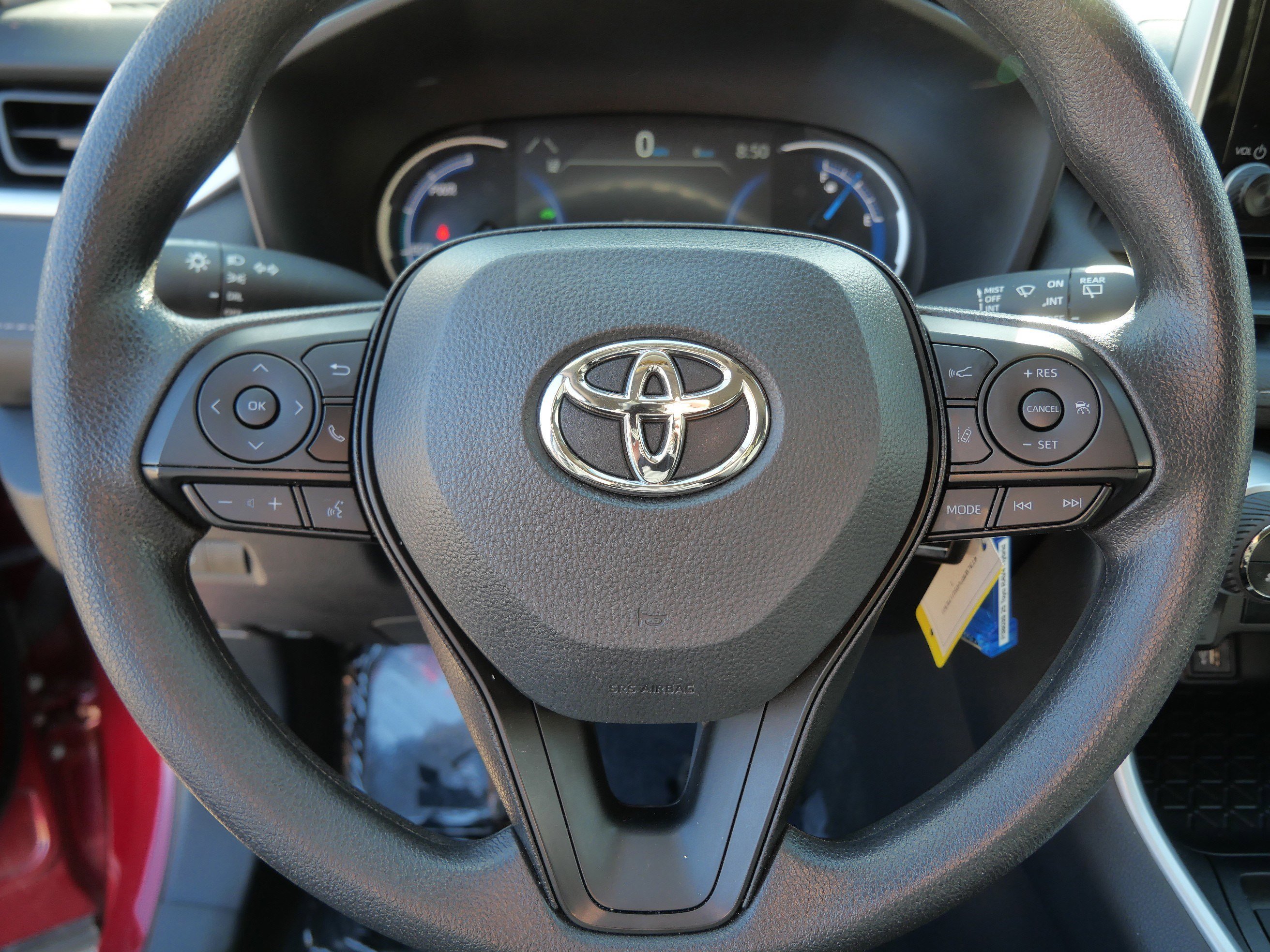Certified Used 2025 Ruby Flare Pearl Toyota Hybrid LE image 26