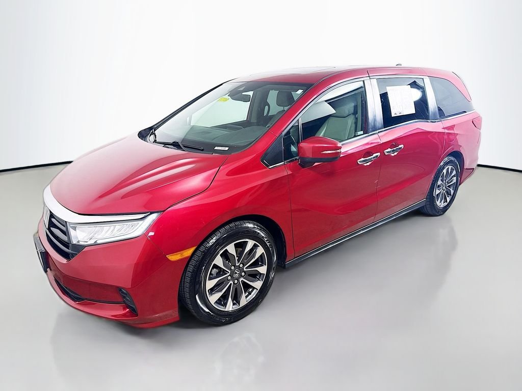 Used 2022 Radiant Red Metallic II Honda EX-L image 3