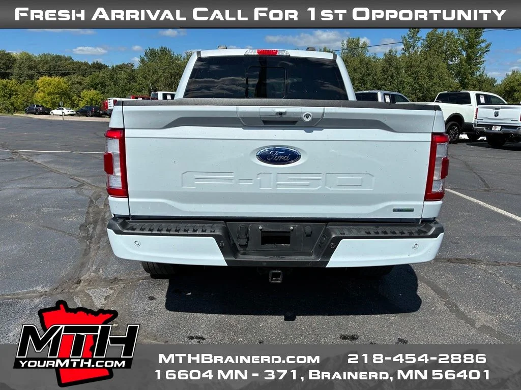 Certified Used 2022 White Ford Lariat image 7