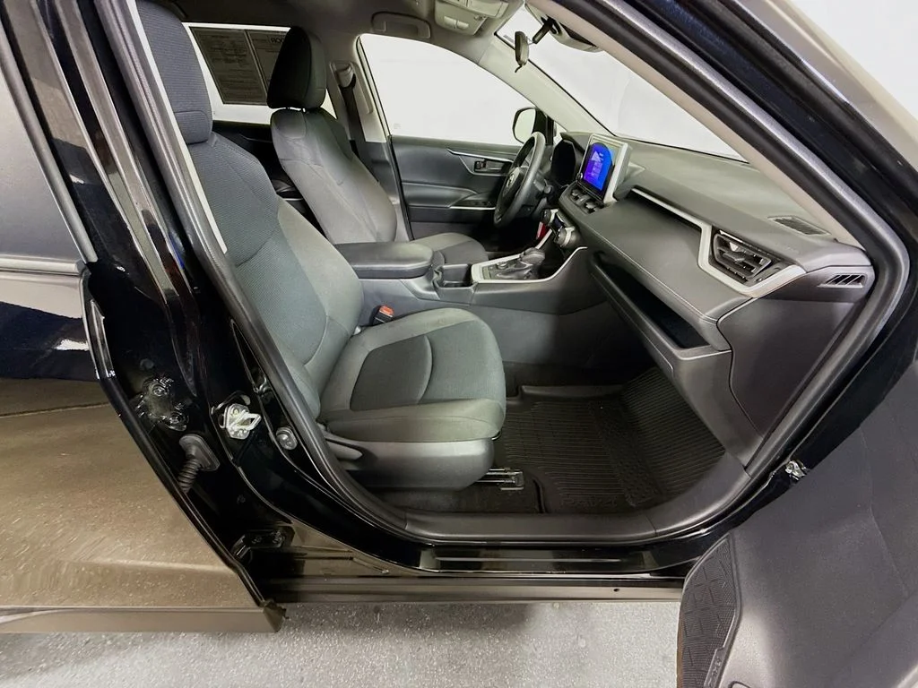 Certified Used 2025 Midnight Black Metallic Toyota Hybrid LE image 24