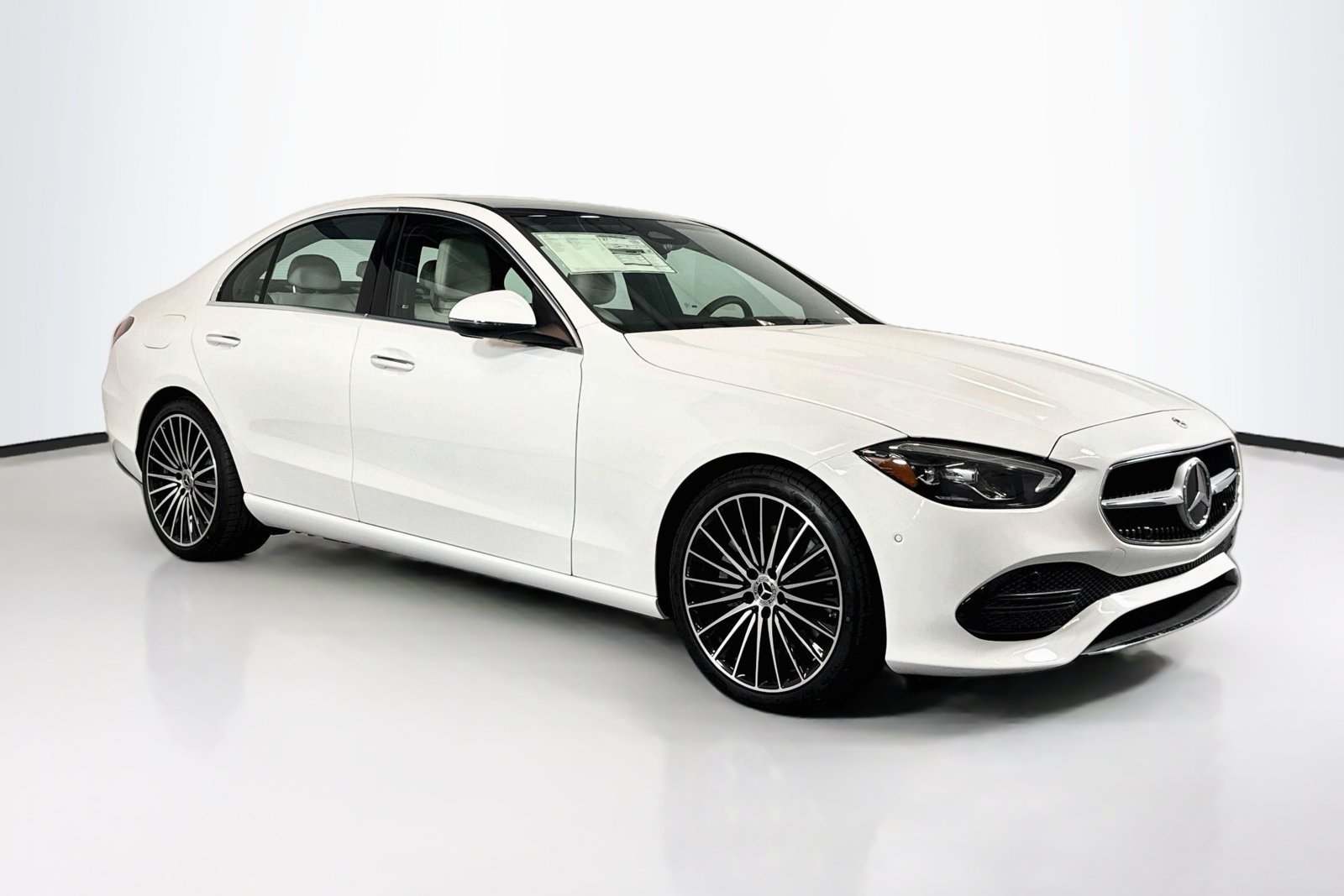 New 2026 Polar White Mercedes-Benz C 300 image 3