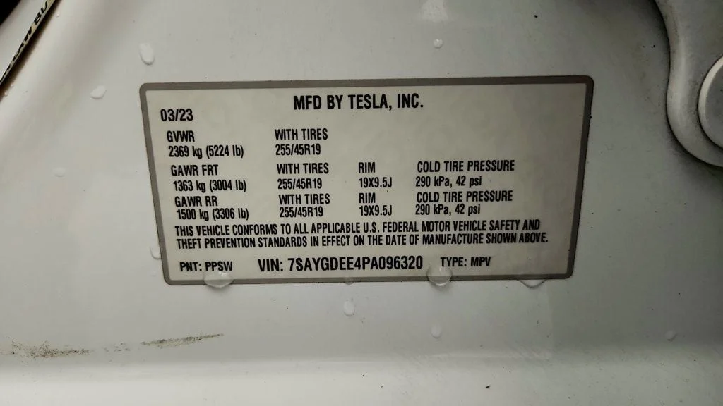 Used 2023 Pearl White Multi-Coat Tesla Long Range AWD image 25