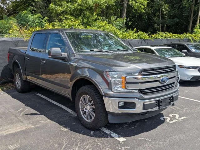Used 2019 Magnetic Metallic Ford Lariat image 3