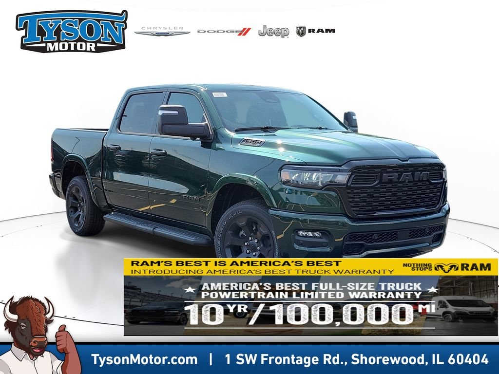 New 2026 Serrano Green Metallic RAM Big Horn/Lone Star image 1