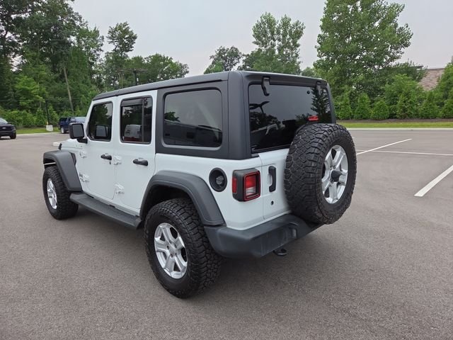 Used 2019 White Jeep Unlimited Sport S image 5