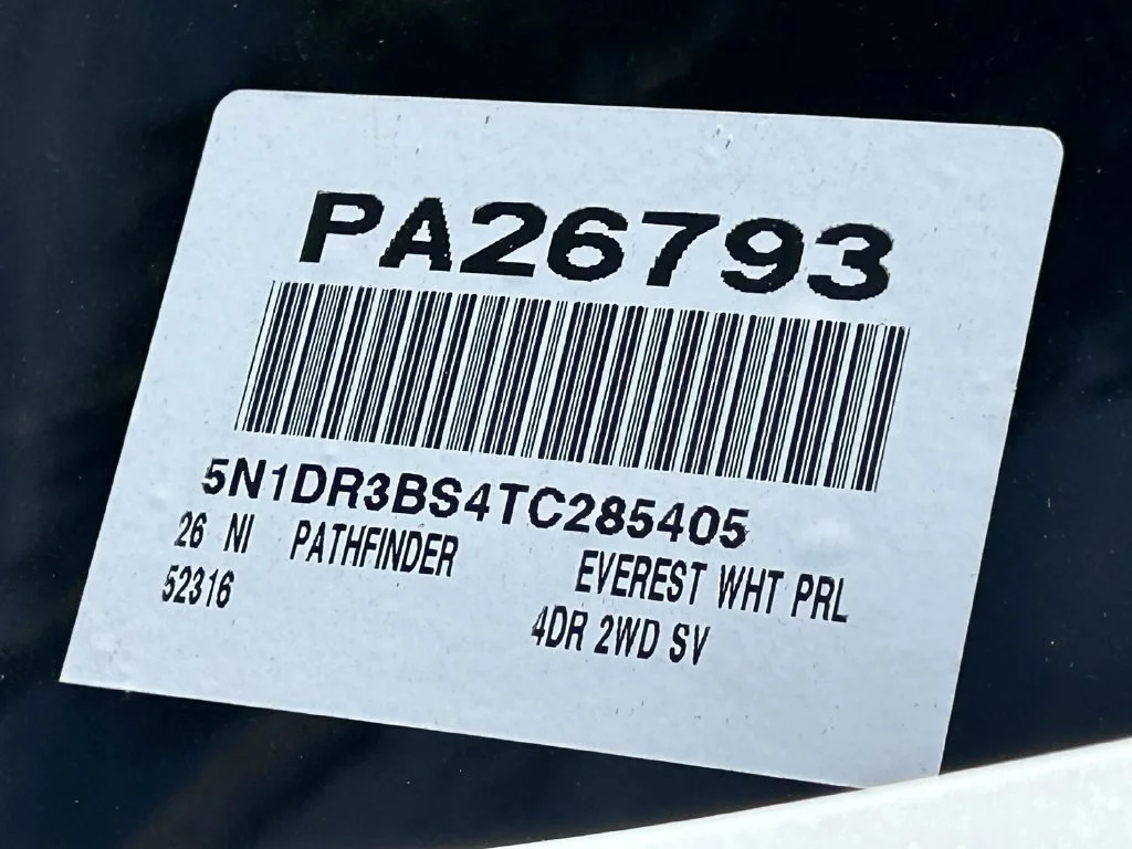 New 2026 Everest White Pearl TriCoat Nissan SV image 21