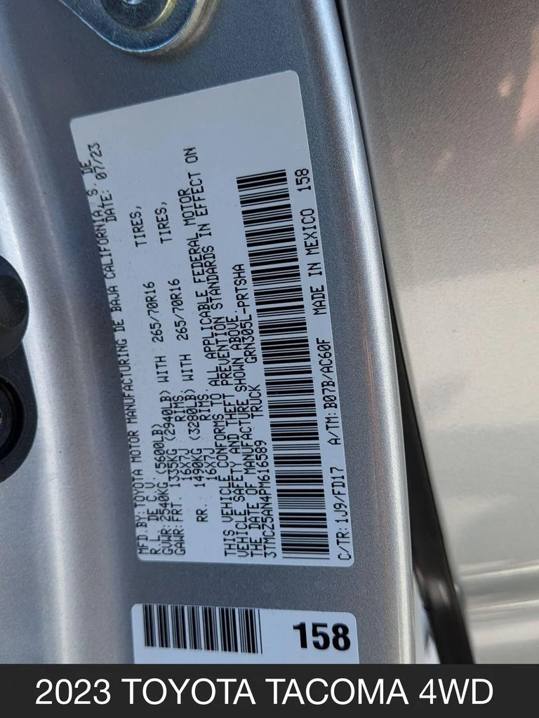 Used 2023 Silver Toyota TRD Off-Road image 23