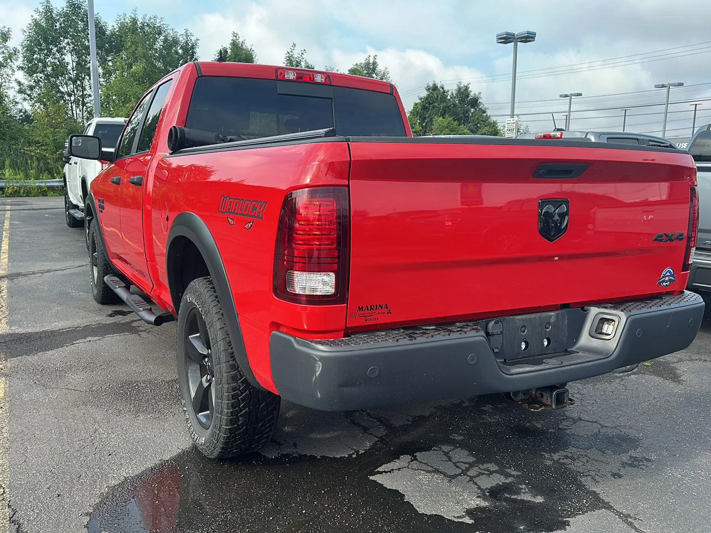 Used 2020 Flame Red Clearcoat Ram Warlock image 4