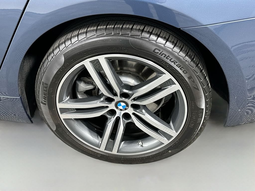 Certified Used 2023 Arctic Race Blue metallic BMW 530i image 32