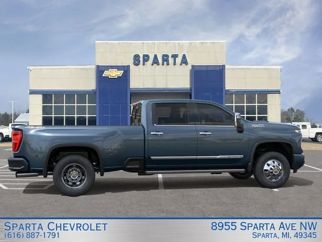 New 2026 Lakeshore Blue Metallic Chevrolet High Country DRW image 5