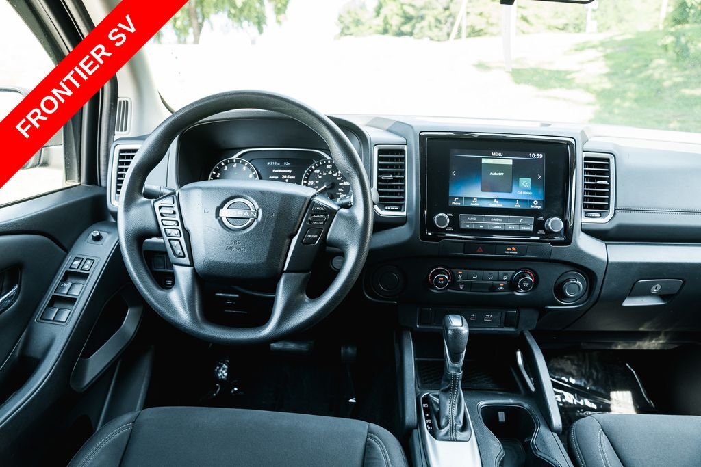 Used 2022 Super Black Nissan SV image 13