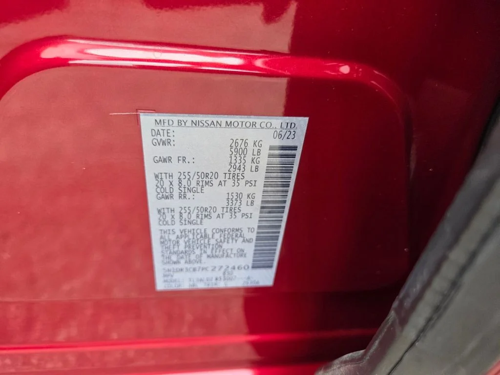 Certified Used 2023 Red Nissan SL image 35