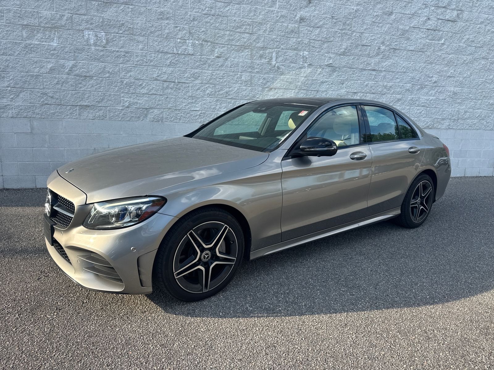 Used 2020 Mojave Silver Metallic Mercedes-Benz C 300 image 1