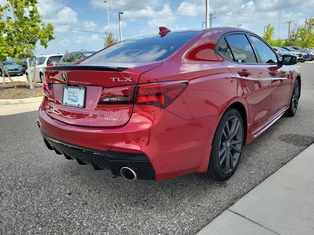 Used 2020 Performance Red Pearl Acura 3.5L A-Spec Pkg image 6