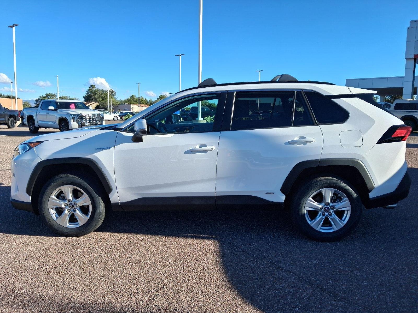 Certified Used 2021 Super White Toyota XLE image 3