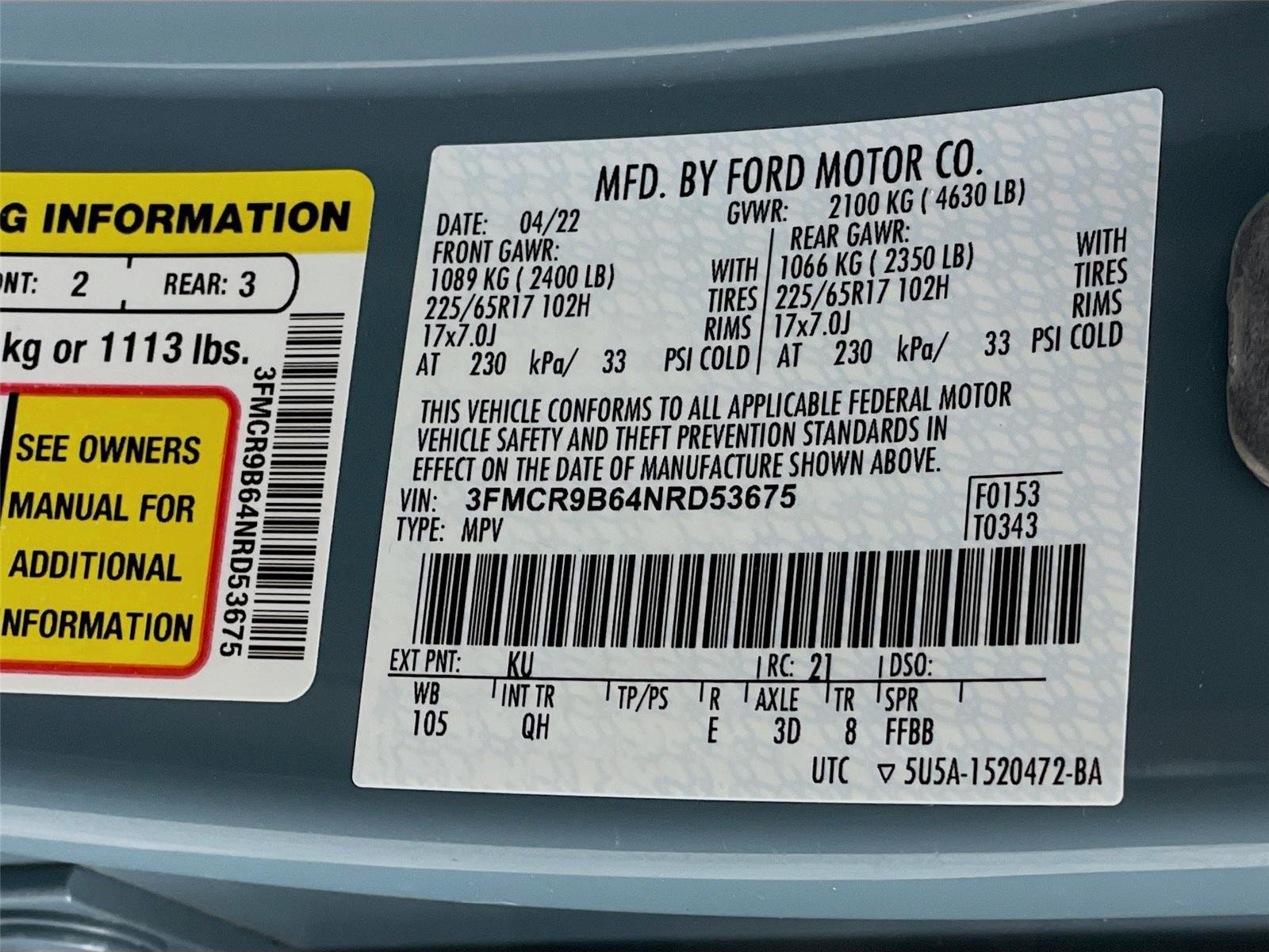 Used 2022 Area 51 Ford Big Bend image 33