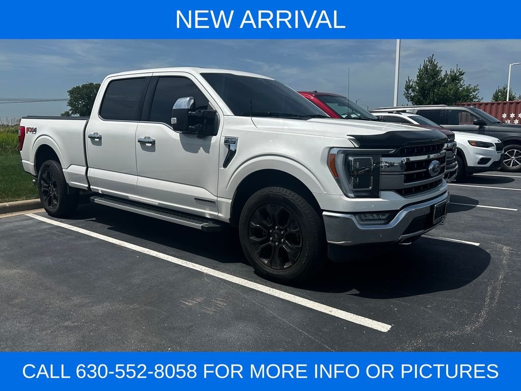 Certified Used 2022 Star White Ford Lariat image 1