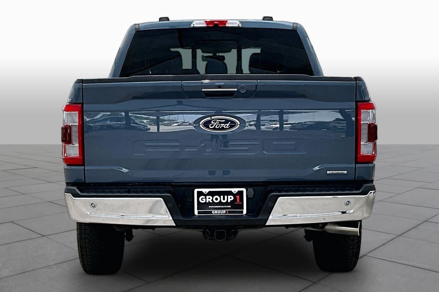Used 2023 Azure Gray Metallic Tri-Coat Ford LARIAT image 5
