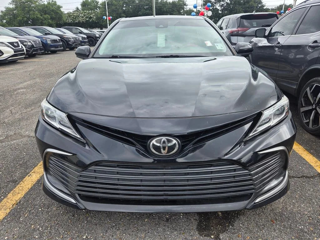 Used 2022 Black Toyota LE image 2