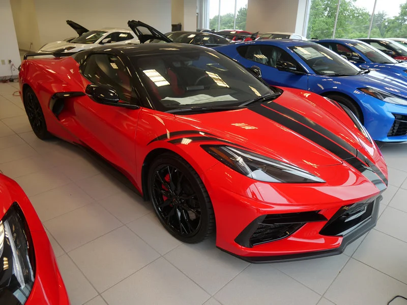 Used 2023 Torch Red Chevrolet 3LT image 1