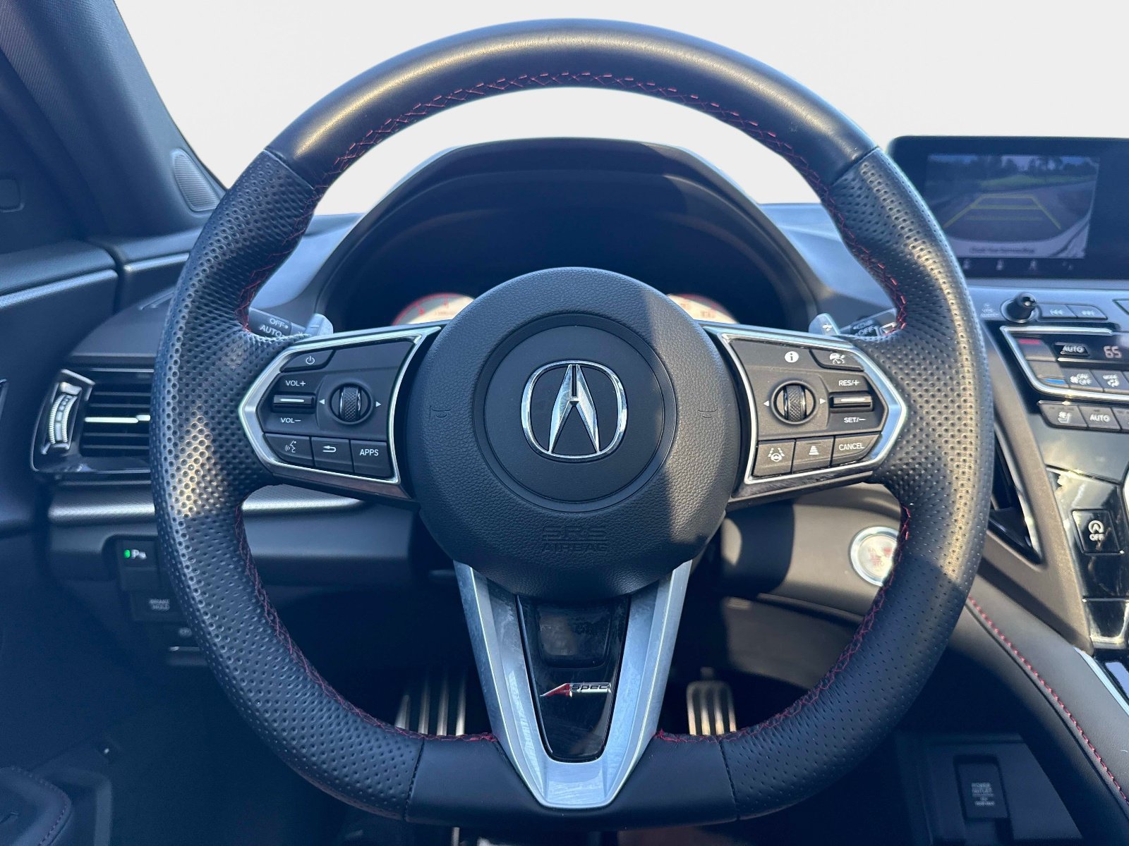 Used 2023 Platinum White Acura w/A-Spec Package image 28