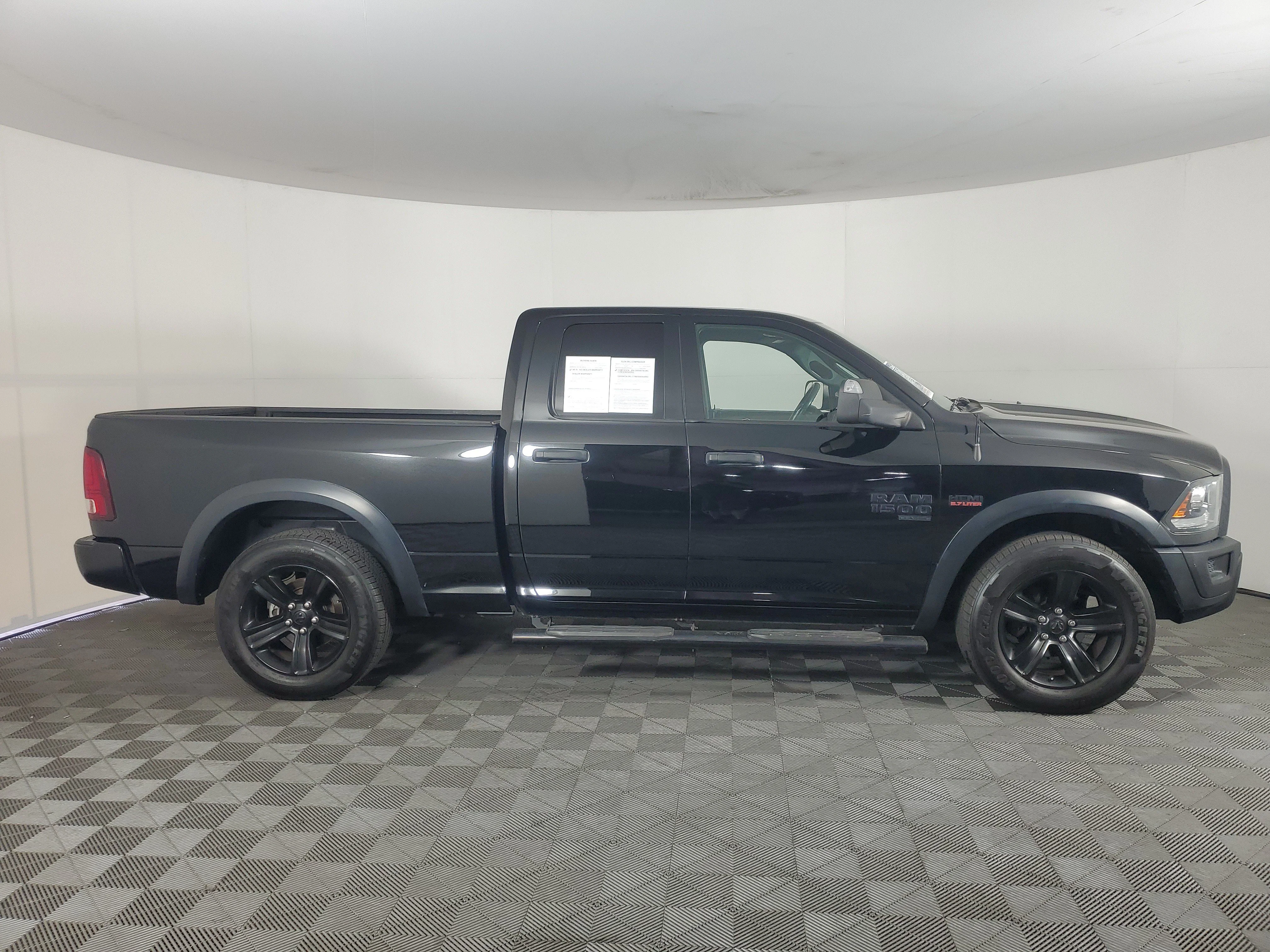 Used 2021 Diamond Black Crystal Pearlcoat Ram Warlock image 3