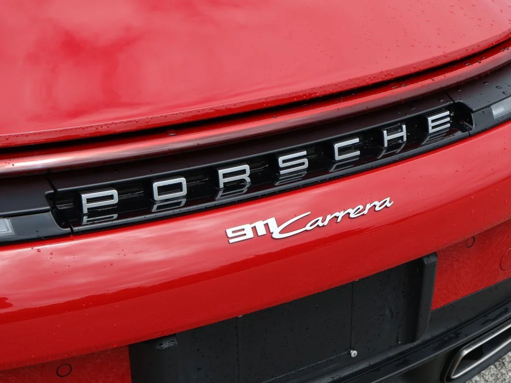 Used 2025 Carmine Red Porsche Carrera image 6