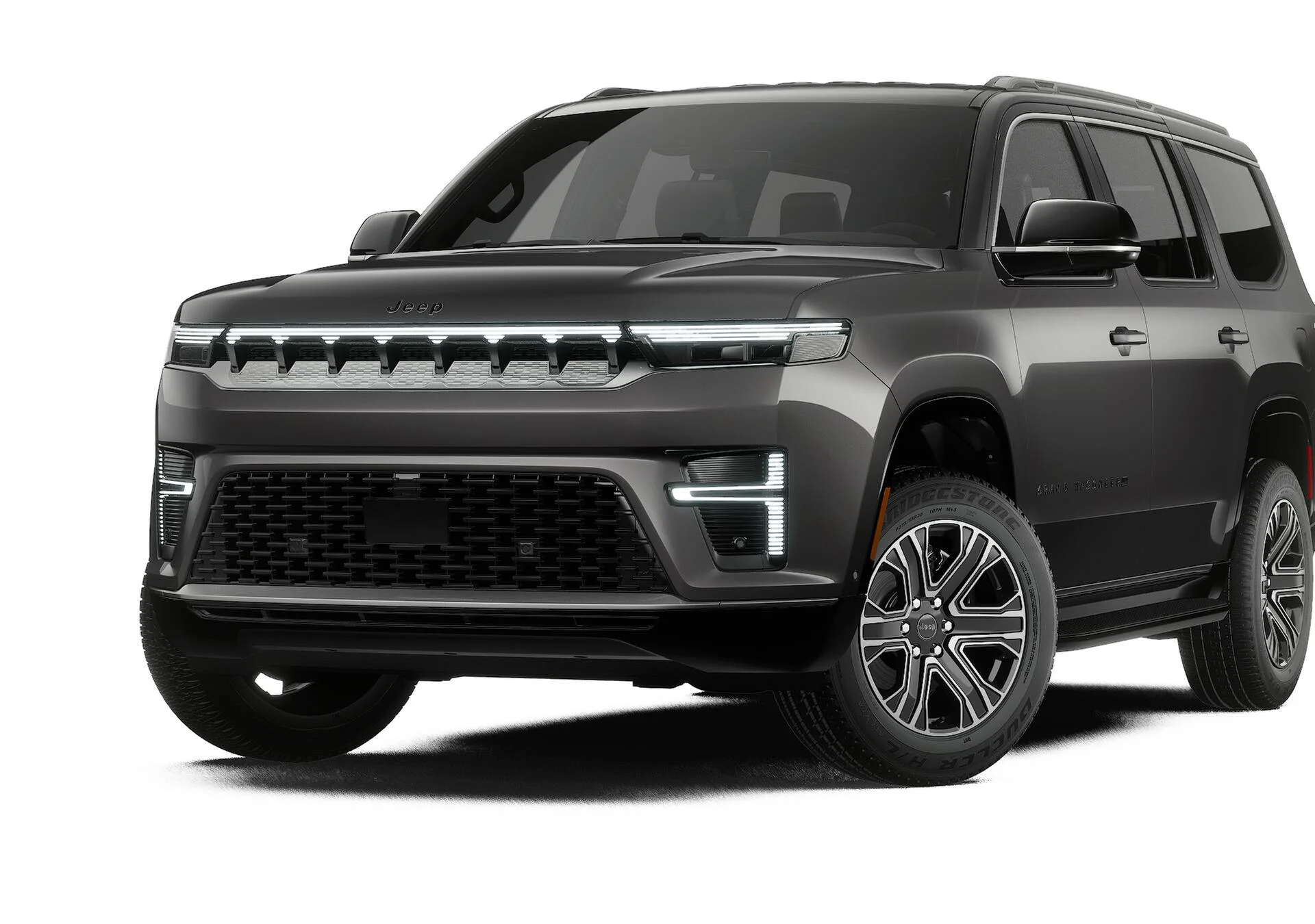 New 2027 Baltic-Gray Metallic Clear-Coat Paint Jeep Grand Wagoneer image 1