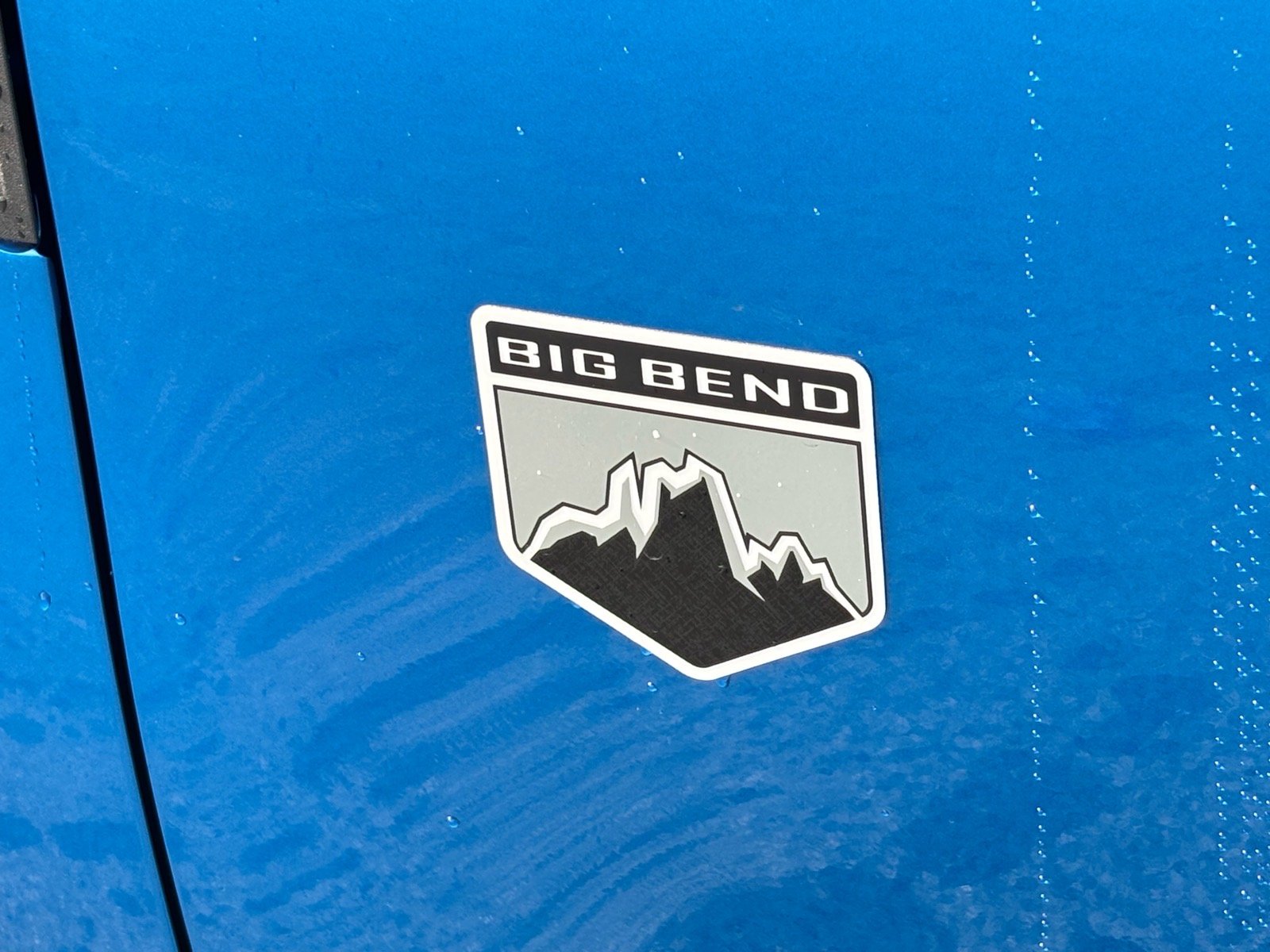 New 2026 Velocity Blue Metallic Ford Big Bend® image 5