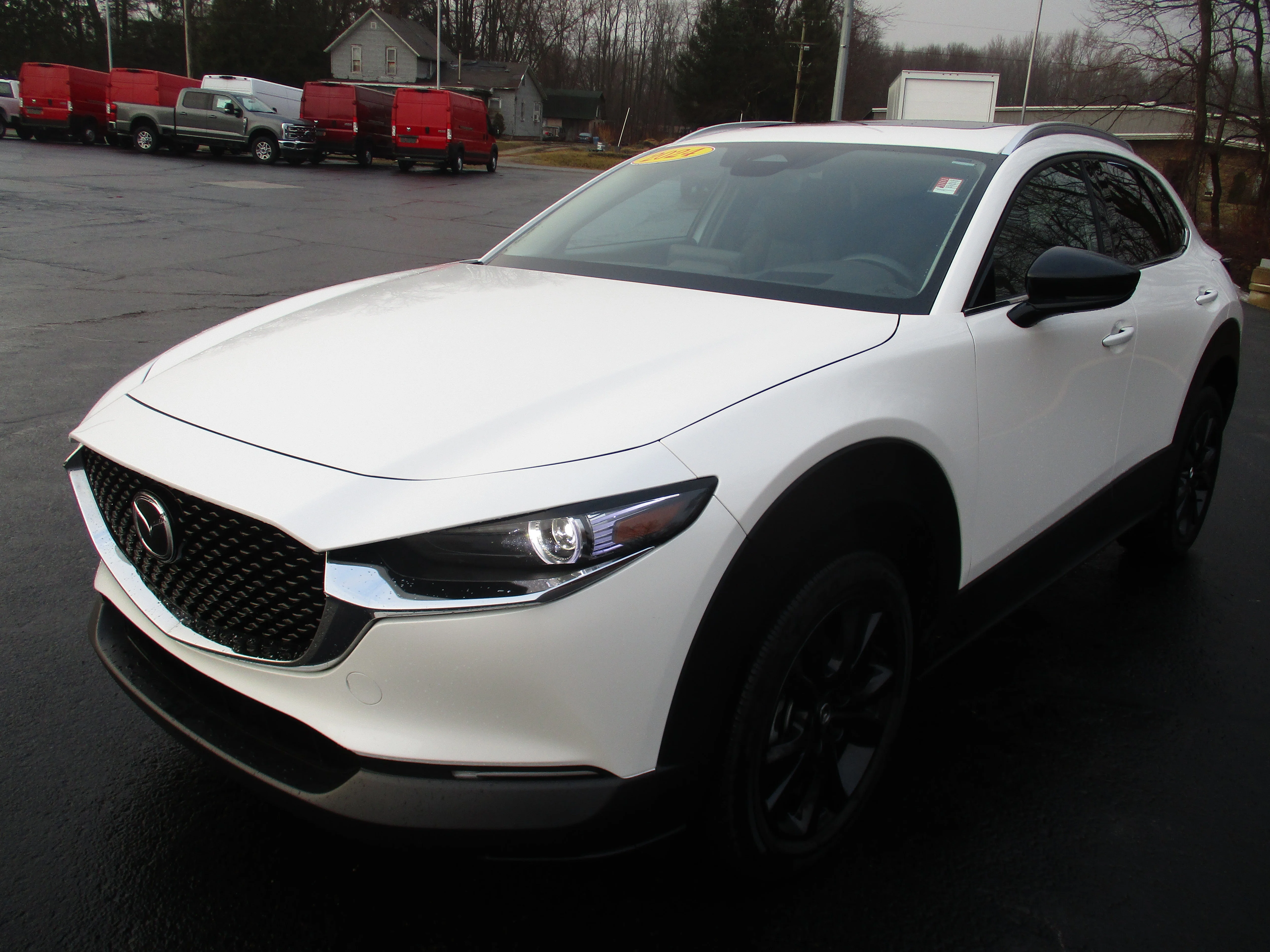 Used 2024 Snowflake White Pearl Mica Mazda 2.5 Turbo Premium Package image 4