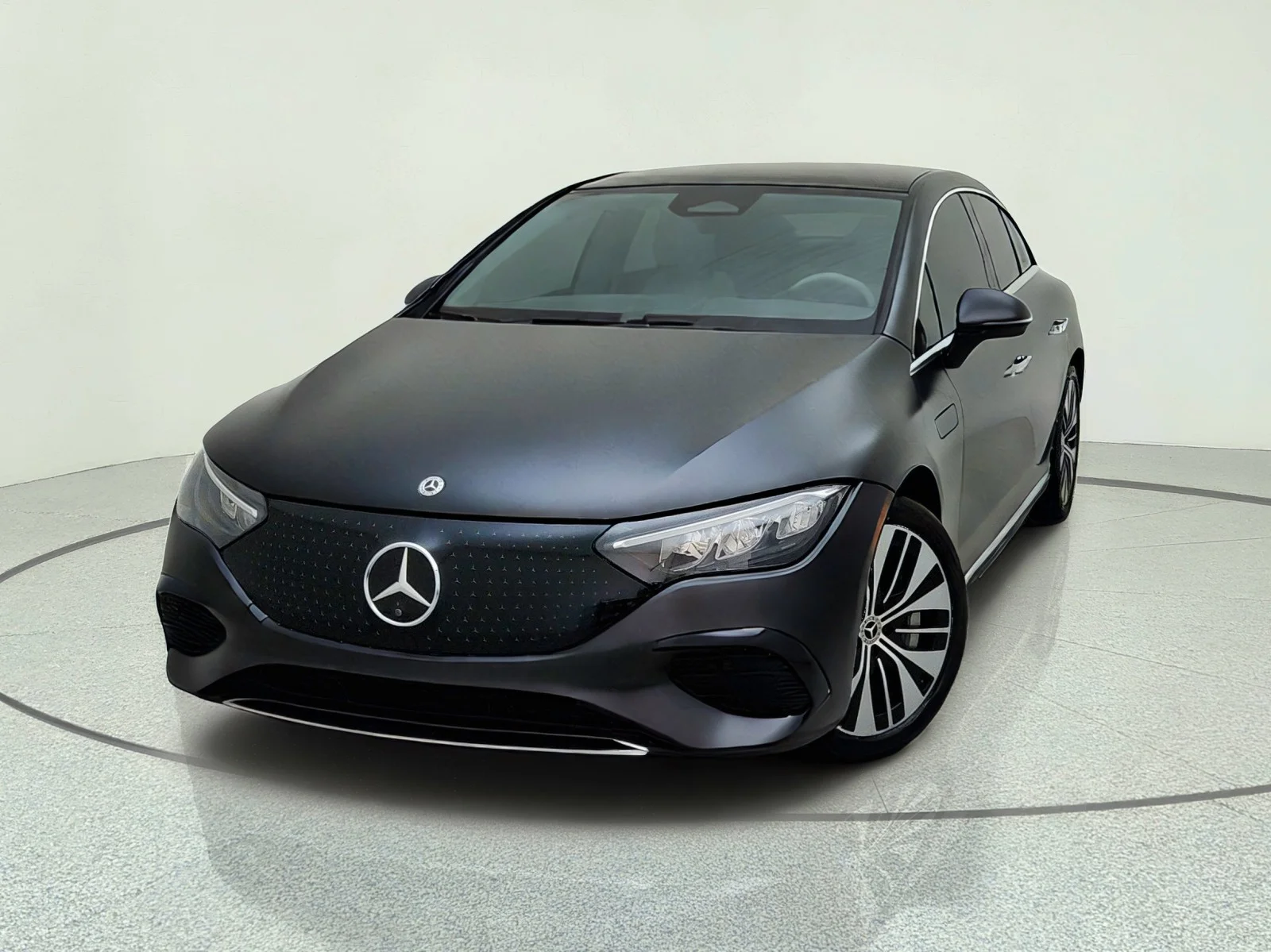 Certified Used 2023 MANUFAKTUR Graphite Grey Magno Mercedes-Benz EQE 350 image 2