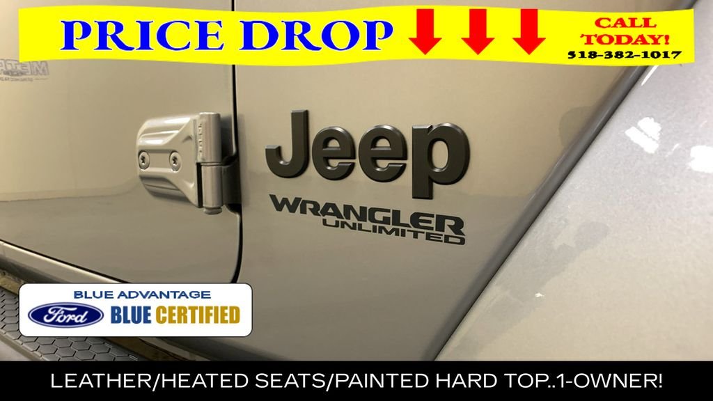 Certified Used 2021 Billet Silver Metallic Jeep Unlimited Sahara Altitude image 10