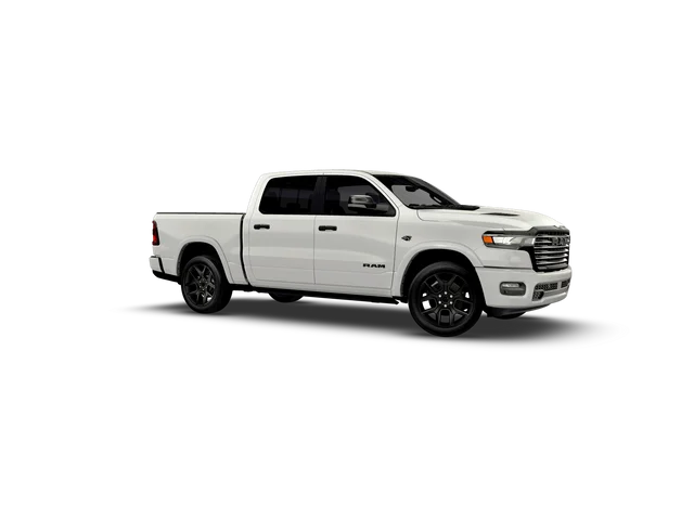 New 2026 Bright White Clear-Coat Exterior Paint RAM Laramie image 10