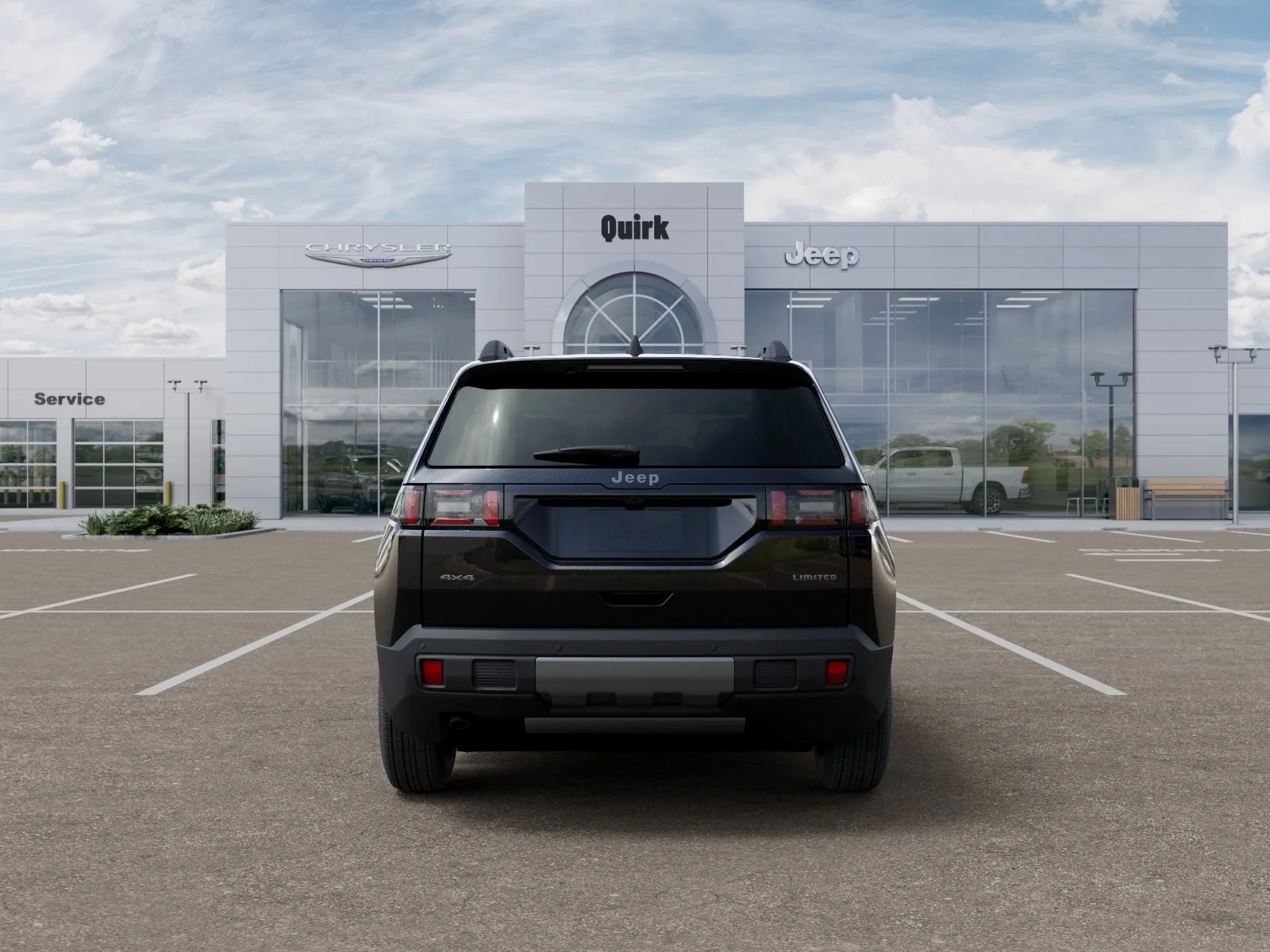 New 2026 Diamond Black Crystal Pearlcoat Jeep Limited image 33