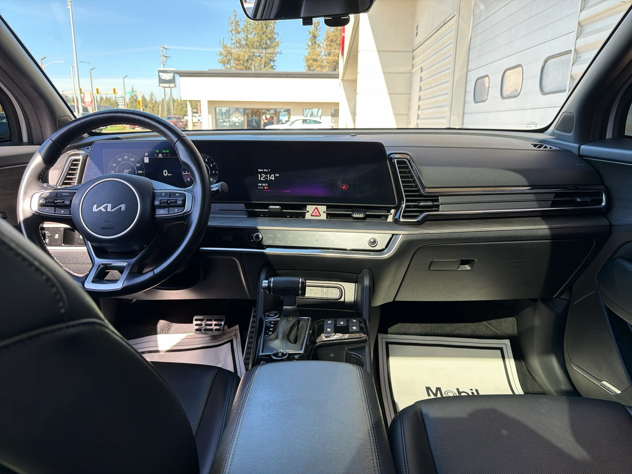 Used 2023 Wolf Gray/Ebony Black Roof Kia X-Pro Prestige image 17
