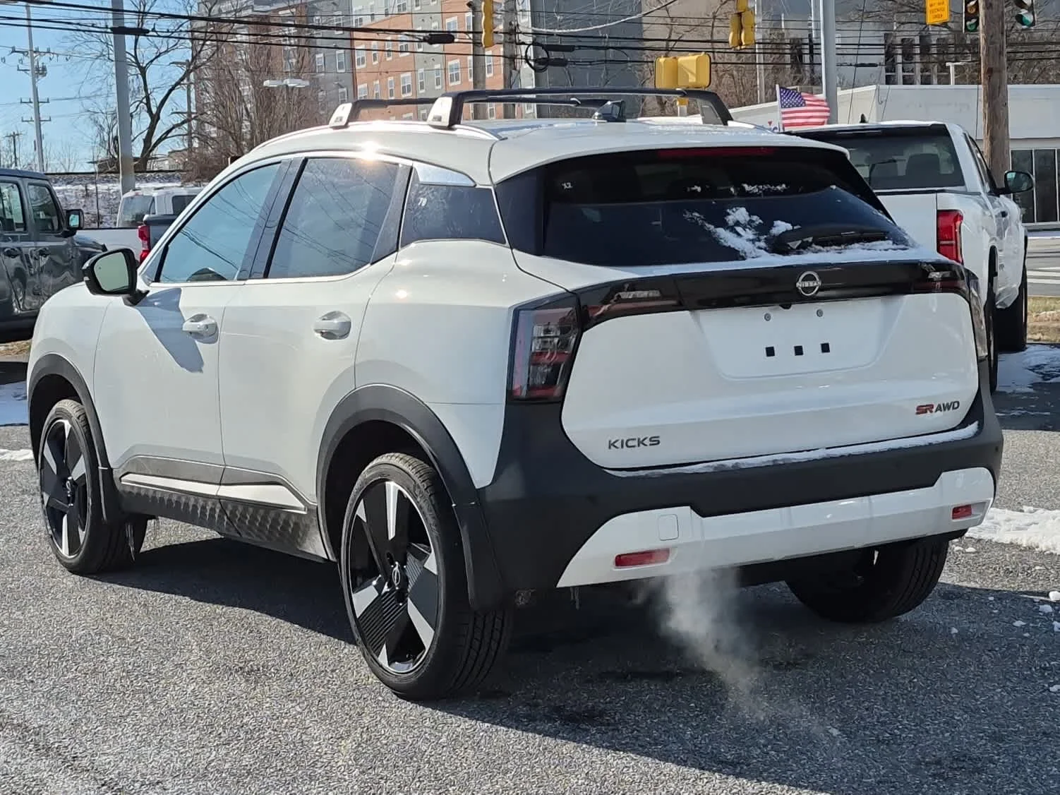 New 2026 Aspen White Tricoat Nissan SR image 4