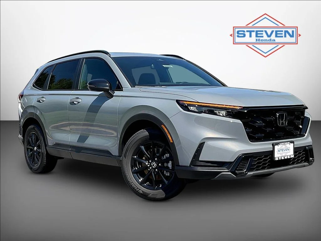New 2026 Urban Gray Pearl Honda AWD Sport Hybrid image 1