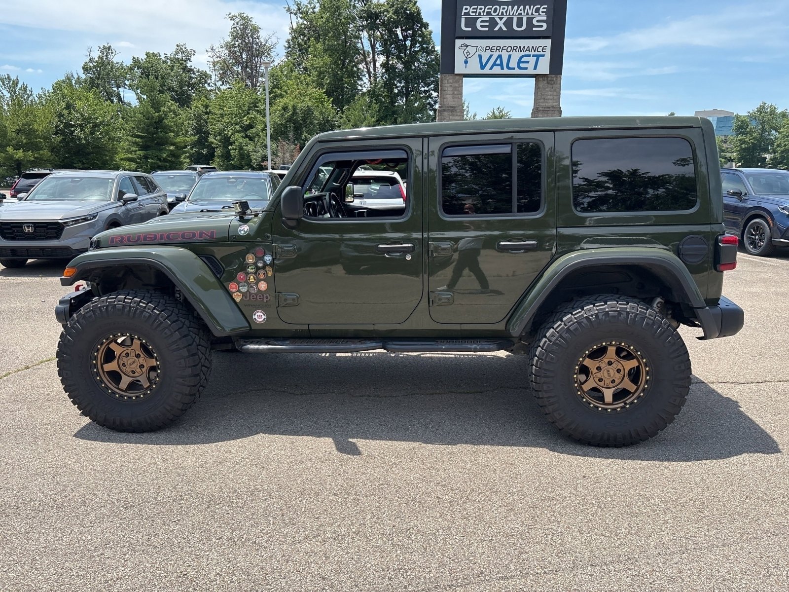 Used 2021 Sarge Green Clearcoat Jeep Unlimited Rubicon image 11