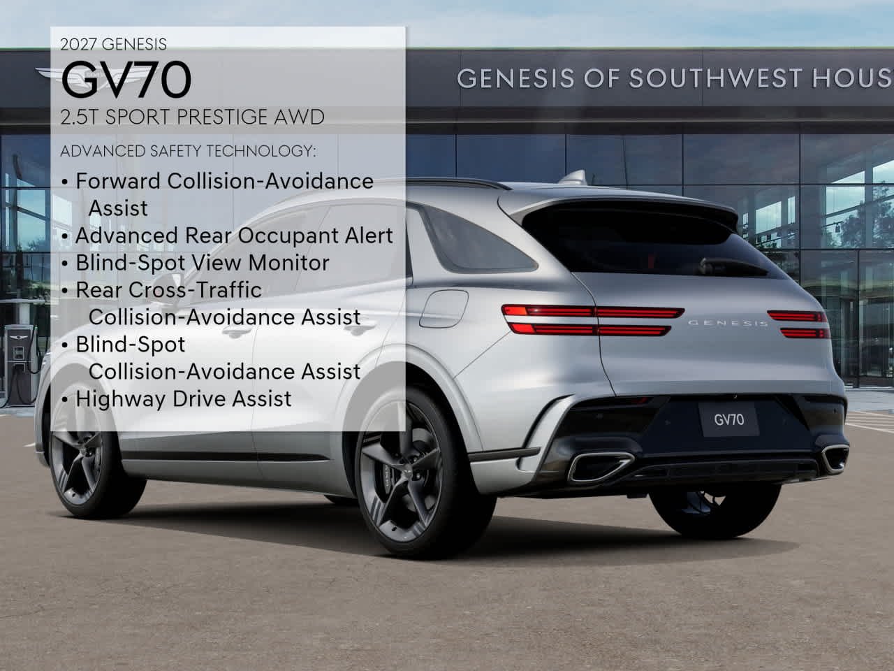 New 2027 Savile Silver Genesis 2.5T SPORT PRESTIGE image 7