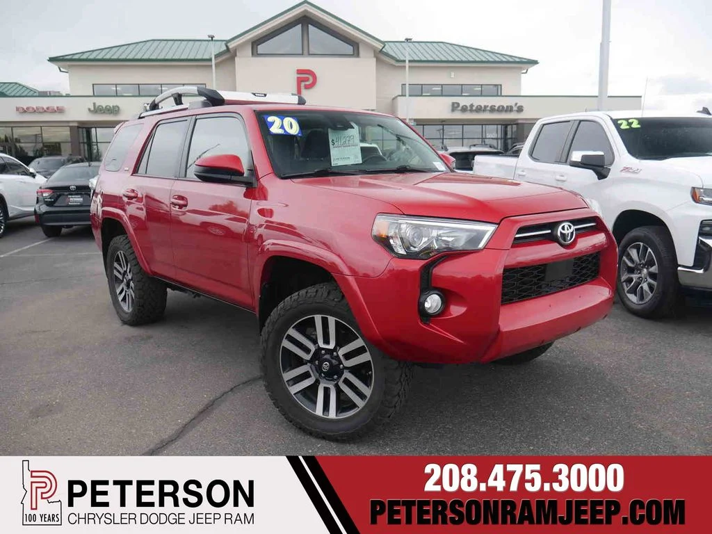 Used 2020 Red Toyota SR5 image 1