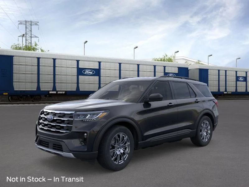 New 2026 Agate Black Metallic Ford Active image 1