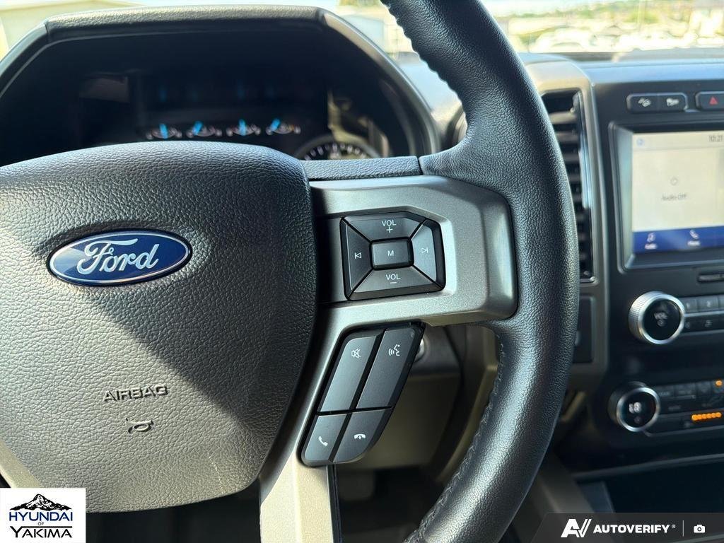 Used 2021 Agate Black Metallic Ford XLT image 16