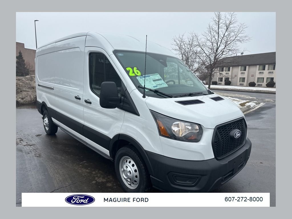 New 2026 Oxford White Ford Cargo Van image 1