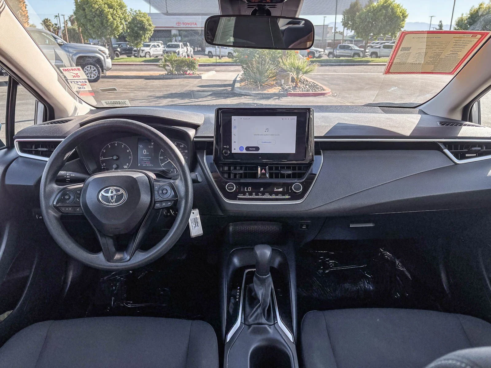 Certified Used 2024 Classic Silver Metallic Toyota LE image 14