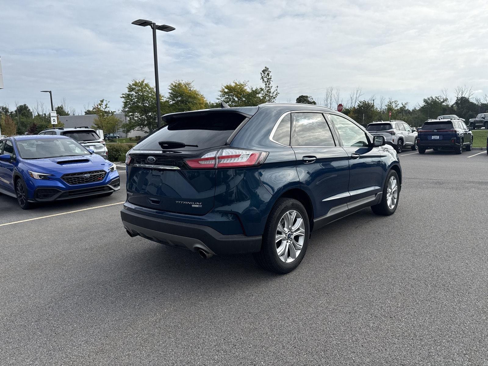 Used 2020 Dark Persian Green Ford Titanium image 4