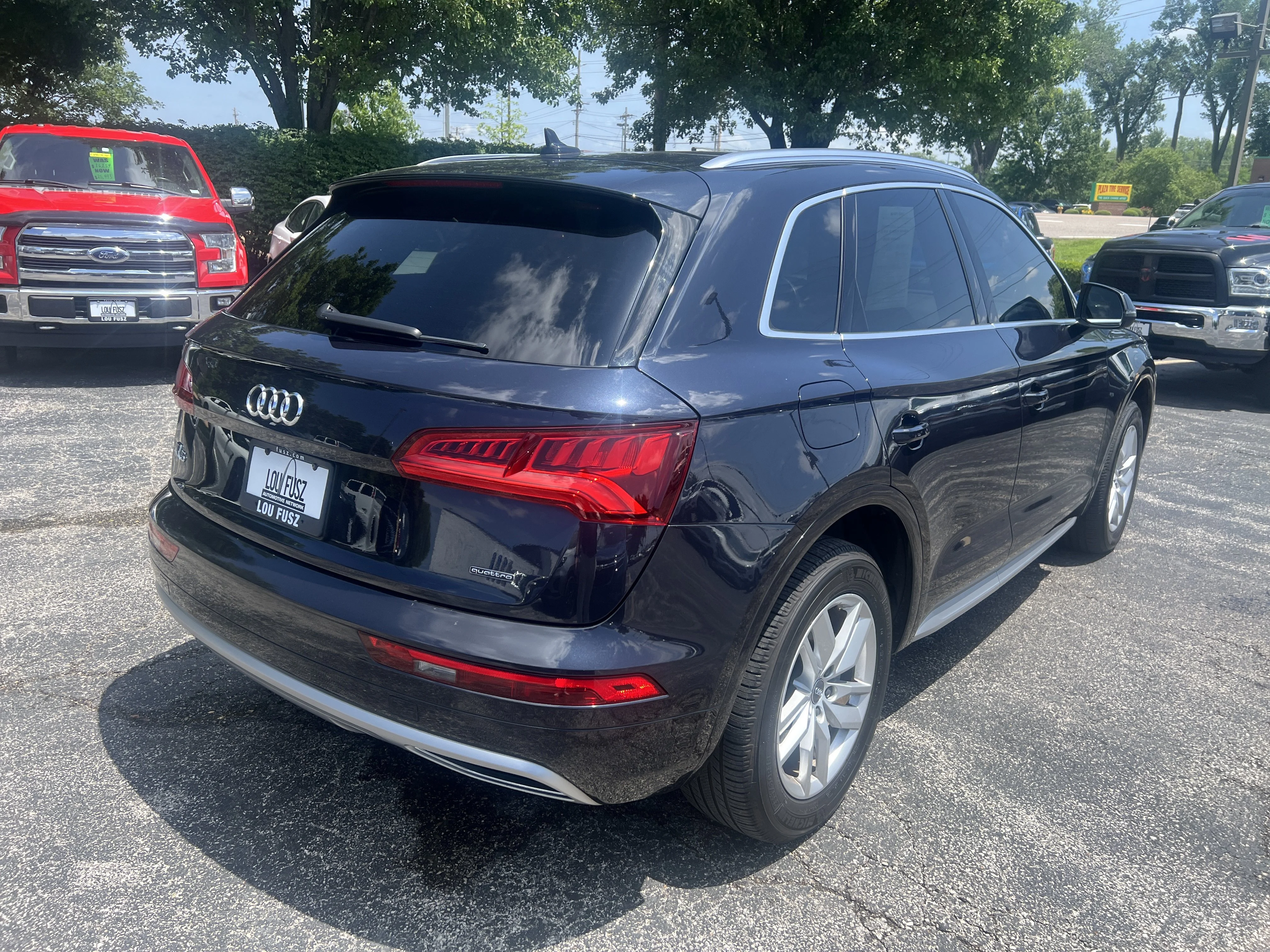 Used 2020 Blue Audi Premium image 7