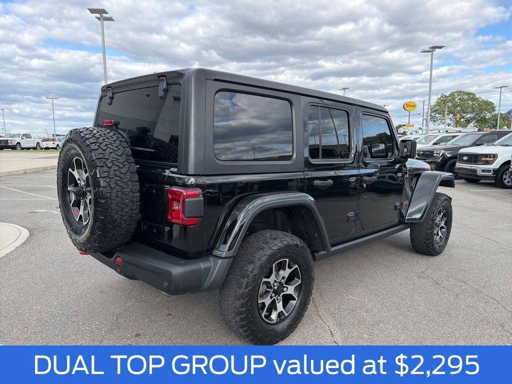Used 2020 Black Clearcoat Jeep Unlimited Rubicon image 4