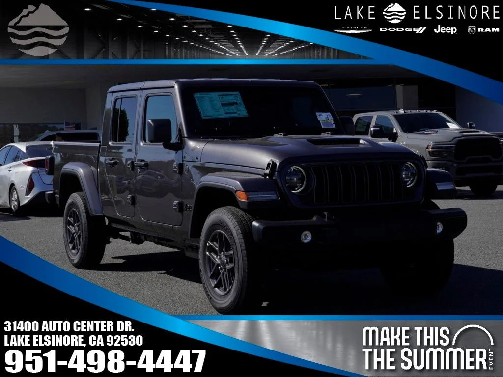 New 2026 Granite Crystal Metallic Clearcoat Jeep Sport S image 1