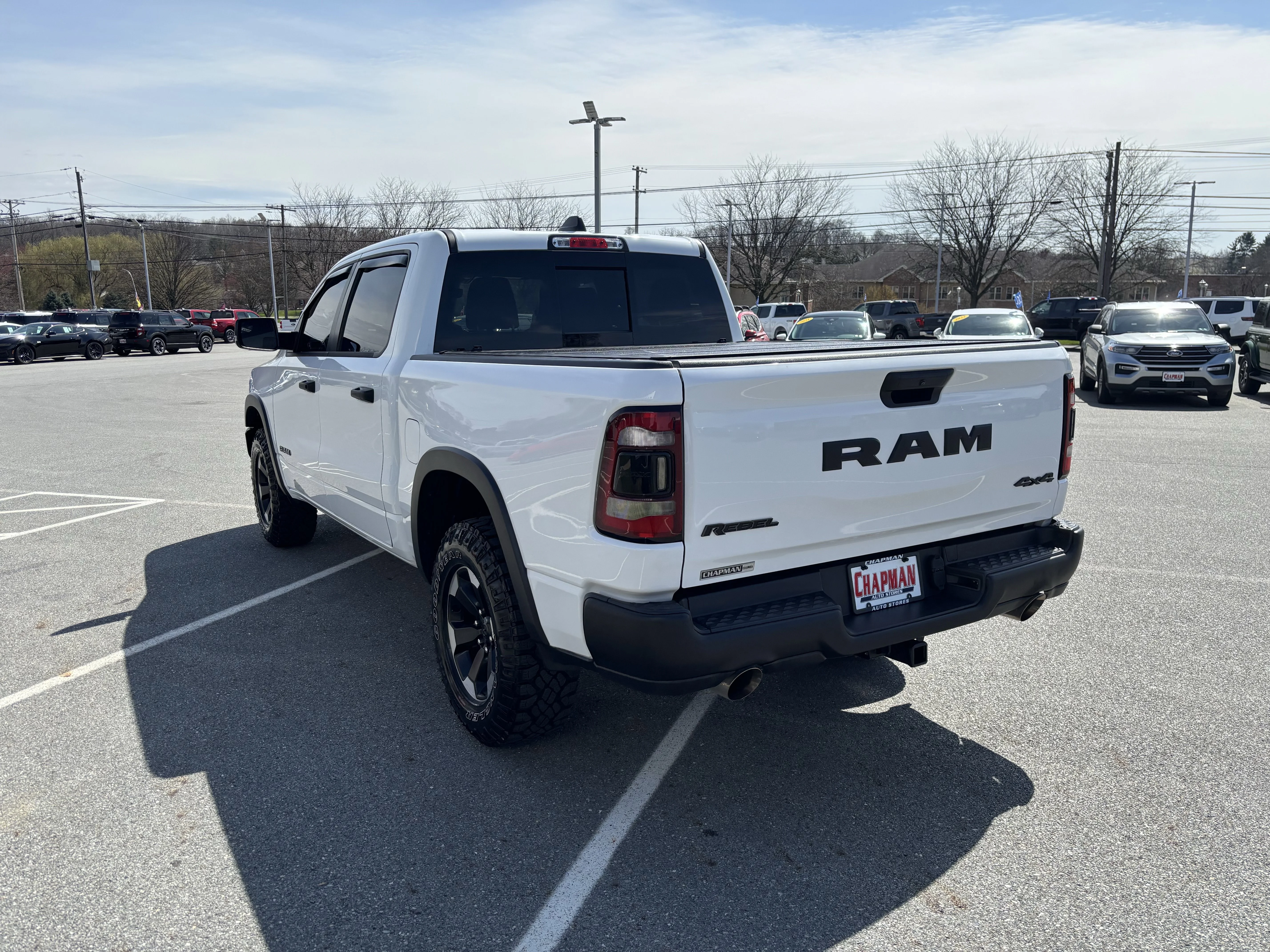 Used 2023 Bright White Clearcoat Ram Rebel image 5